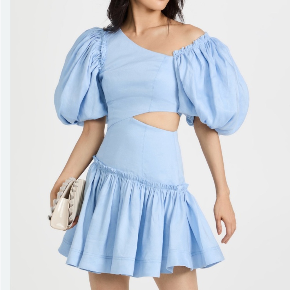 AJE Chateau puff sleeve mini dress US size 6